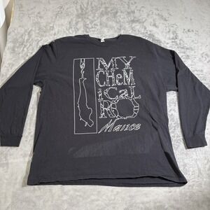My Chemical Romance Silhouette 3XL I Brought My Black Long Sleeve